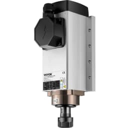 Léghűtéses orsómotor 2,2 kW CNC orsómotor 220 V Négyzet alakú léghűtéses orsómotor ER20 befogóhüvely 24000 RPM CNC orsó 6A orsómotor 400 Hz CNC routerhez, gravírozó marógéphez - miniatúra 3