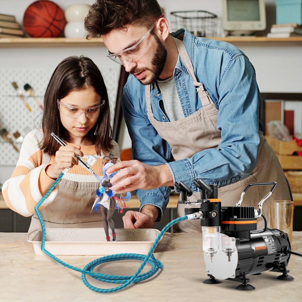 Professzionális airbrush készlet torták sminkkel való díszítéséhez