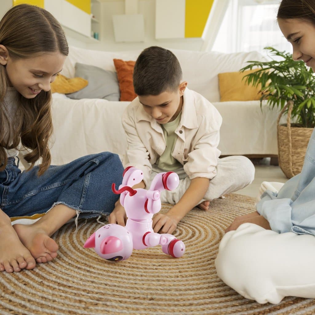 Távirányítású robot macskajáték gyerekeknek