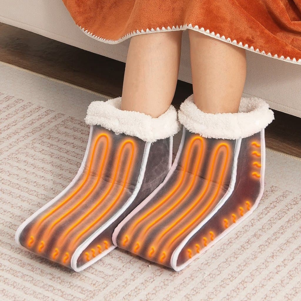 6 fokozatú elektromos lábmelegítő időzítővel