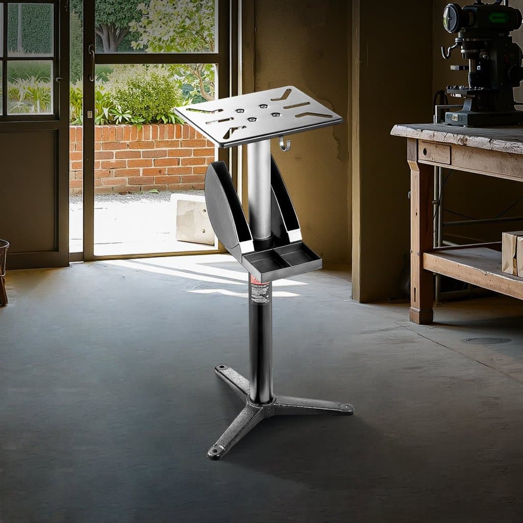 Állvány asztali köszörűhöz, állvány asztali köszörűhöz, 5 fokozatú magasságállítás