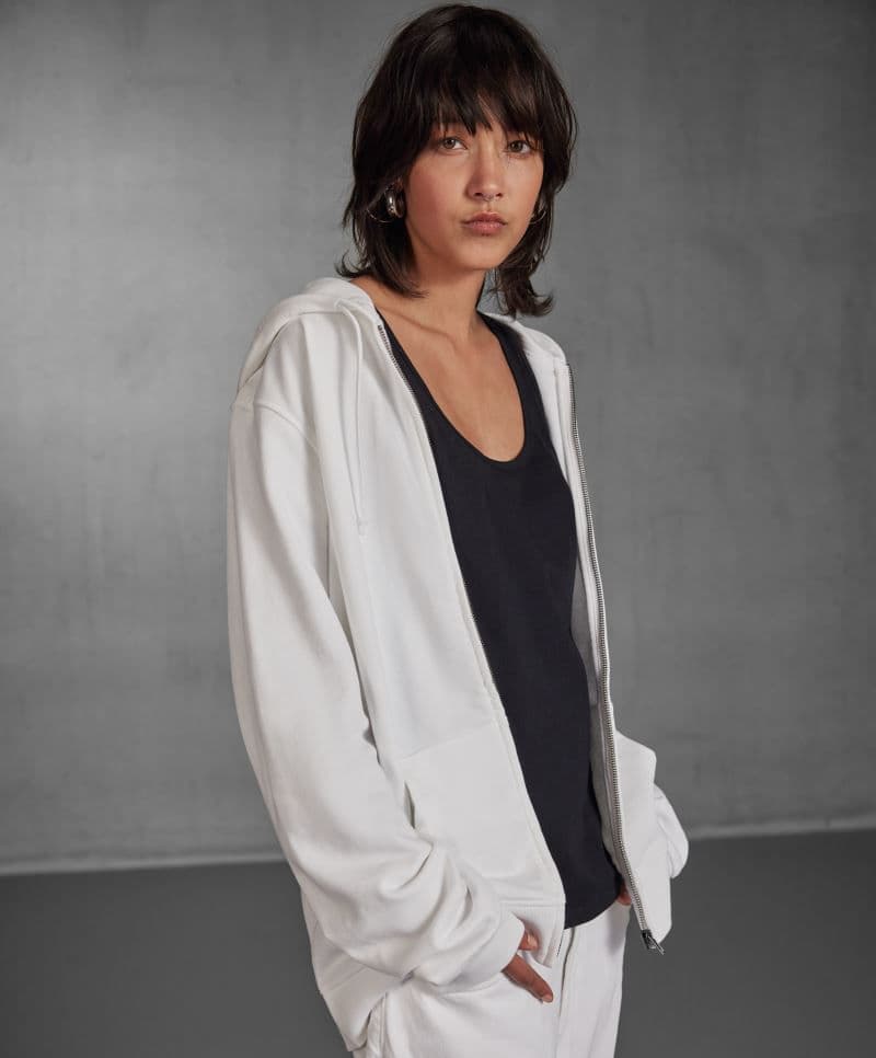B&C | Inspire Zipped Hood /women_° - Női kapucnis pulóver