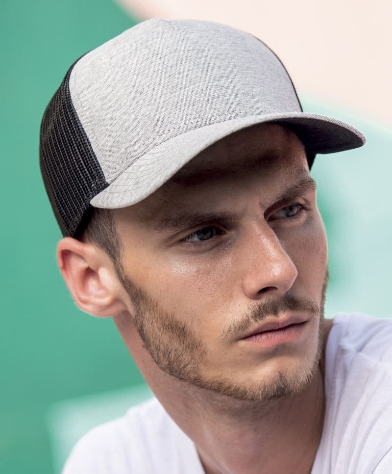 Atlantis | Rapper Melange - 5 paneles Trucker sapka "Rapper Melange"