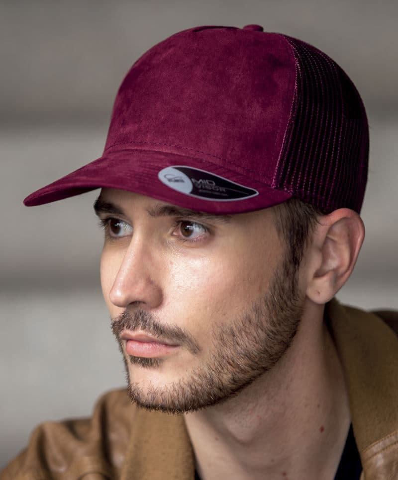 Atlantis | Rapper Suede - 5 paneles Trucker sapka "Rapper Suede"