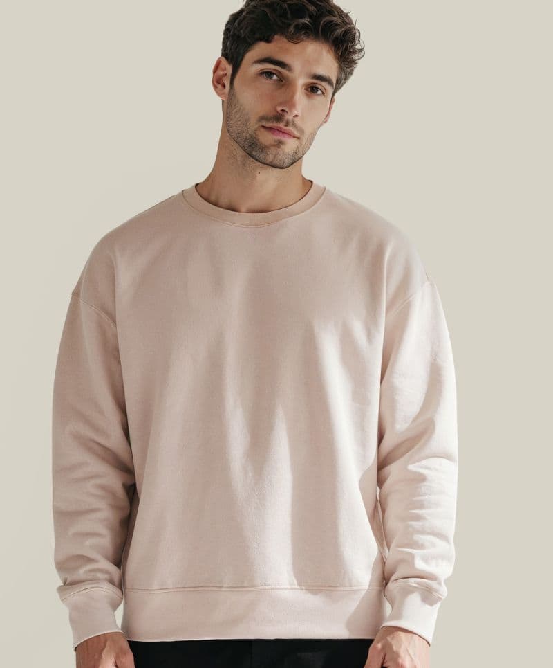 Untagged Movement | OCS RCS Loose Crewneck - Nehéz anyagú, "Loose Fit" szabású uniszex kapucnis pulóver