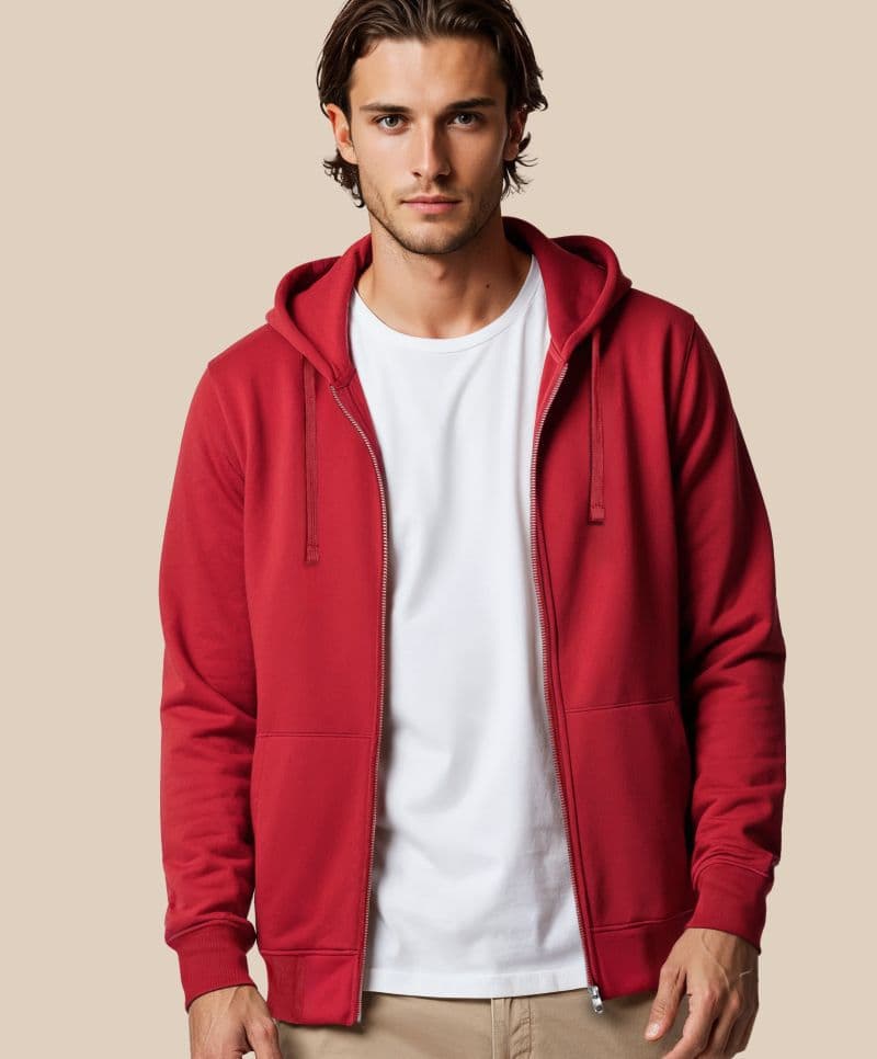 Untagged Movement | OCS RCS Full Zip Hoodie - Uniszex kapucnis pulóver vastag pamutból